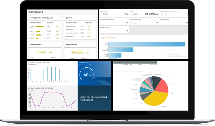 Custom Dashboards – Real-Time Reporting & Insights develop by Digital Dividend