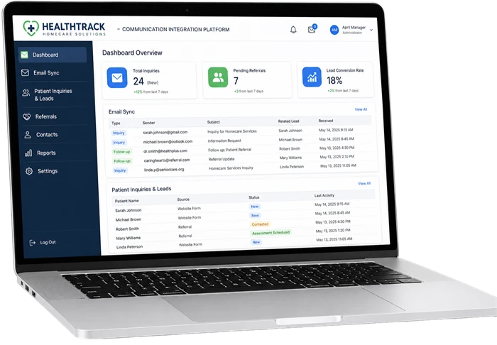 A professional executive summary document for the Healthcare Communication Integration Platform developed by Digital Dividend, outlining the platform's key operational advantages and technical architecture.