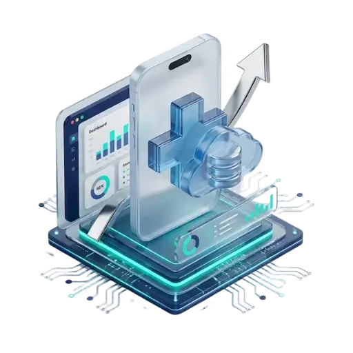 Healthcare SaaS App Development for Startups Icon